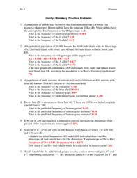 The best answers are voted up and rise to the top. The Hardy Weinberg Equation Pogil Answers Key 23 The Hardy Weinberg Equation Key The Frequency Of Aa Is Equal To P2 And The Frequency Of Aa Is Equal To 2pq