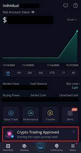Once accepted, users can trade at any time on the app. Webull Cryptocurrency Trading Now Available The Money Ninja