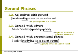 More examples of gerunds in compound nouns: Prepared By Ith Esara Gerunds A Gerund Is A Form Of Verb Ing That Takes The Functions Of A Noun In A Sentence Examples Of Gerunds In A Sentence Ppt Download