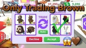 Trading all 9 slots in roblox adopt me!! I Traded Strangers While Blindfolded In Adopt Me Regretness