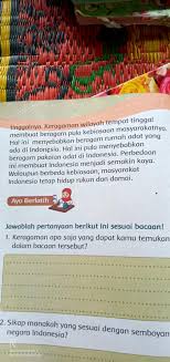 1 Keragaman Apa Saja Yang Dapat Kamu Temukan Dalam Bacaan Tersebut 2 Sikap Manakah Yang Sesuai Brainly Co Id