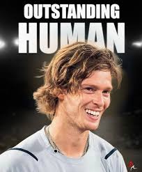 Andrey Rublev receives humanitarian award