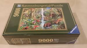 The puzzle is like new, with all the pieces sealed inside the original plastic bags. Let The Fun Begin Next Challenge 9000 Pieces Puzzle