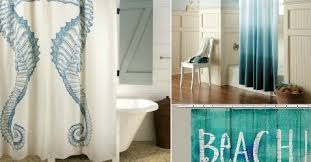 Coastal Beach Shower Curtains To Bring Ocean Side Serenity To Your Bathroom Coastal Decor Ideas Interior Design Diy Shopping
