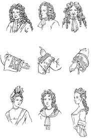 1640 S French Period Hair For Men And Women Also Cuffs Cause That S Important Too 18th Century Fashion Fantasy Costumes History Fashion