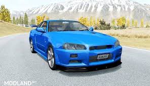 Nissan skyline bnr34, enr34, er34, hr34, r34 front fenders +60 neksa autotuning. Nissan Skyline Gt R V Spec Ii Bnr34 2000 0 15 0 Beamng Drive