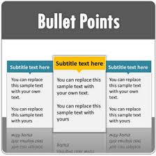 Powerpoint Bullet Point List Templates