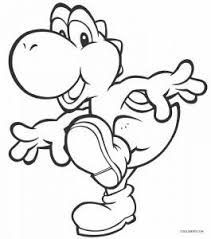 These alphabet coloring sheets will help little ones identify uppercase and lowercase versions of each letter. Printable Yoshi Coloring Pages For Kids Cool2bkids Coloring Pages Mario Coloring Pages Super Mario Coloring Pages