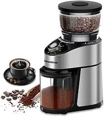 Love the cup setting dial. Conical Burr Coffee Grinder Stainless Steel Adjustable Burr Mill With 12 Precise Coffee Grinder Settings For 2 12 Cups 3 2oz Large Capacity For Espresso Drip French Press And Percolator Coffee Ali Espresso