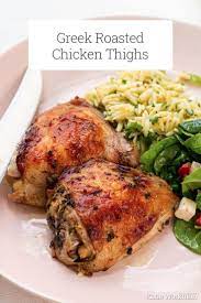 The Easiest Most Delicious Greek Roasted Chicken Recipe In 2021 Greek Roasted Chicken Grilled Chicken Recipes Roast Chicken Thigh Recipes