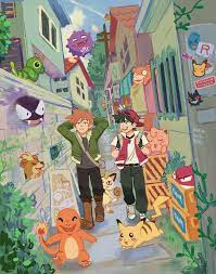 レッドx グリーン original おしゃれまとめの人気アイデア pinterest amaniwaters ポケモンファンアート ポケットモンスター ポケモン 絵