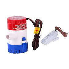 High Quality New Dc12v 24v 350gph Bilge Pump With Bilge Switch Submersible Boat Water Pump Set Electric Pump For Boats Car Water Pump Water Pumps Submersible
