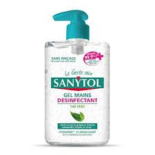 Gel Desinfectant Mains Sanytol Le Flacon De 250ml A Prix En 2020 Desinfectant Pour Les Mains Desinfectant Mains