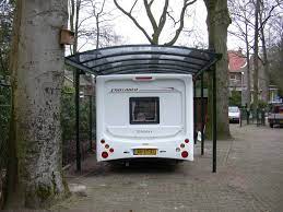 Vrijstaande Caravan Overkapping Westerzon Overkapping Caravan Carport Camper Ideeen