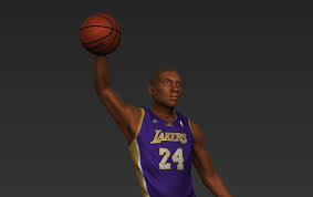 You might also be interested in coloring pages from nba, basketball categories and black history month, famous african american, famous athletes tags. Artstation Kobe Bryant Ready For Full Color 3d Printing Printedreality