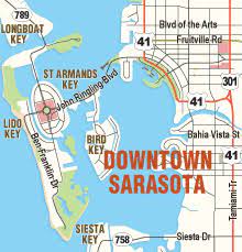 Map Of Downtown Sarasota Map Of Sarasota Florida Downtown - Interactive Downtown Sarasota Florida Map