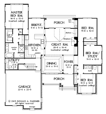 Country Style House Plan 4 Beds 2 Baths 2194 Sq Ft Plan 929 83 With Images Country Floor Plans Floor Plans Ranch