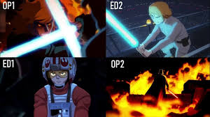 Star Wars Anime Complete Edition All S1 Openings Endings Creditless Star Wars War Anime