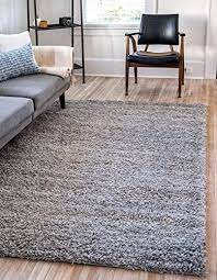 The collection features soft velvety feeling acrylic yarns that making it easy to get cozy and delightful to touch. Unique Loom Solo Solid Shag Collection Modern Plush Cloud Gray Area Rug 6 0 X 9 0 Buy Online In Antigua And Barbuda At Antigua Desertcart Com Productid 33392615