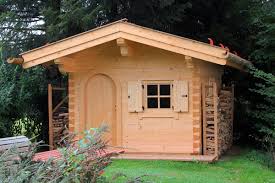 One of the biggest advantages log cabins have over other types of garden buildings is the degree of personalization they provide. Building A Garden Log House Out Of Round Logs Or Square Logs