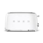 4 Slice 50's Style Toaster White - TSF02WHUS Smeg
