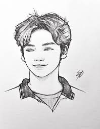 How to draw sketch of jungkook step by step by easy drawing video. 20 Easy Bts Drawing Ideas 2020 Cute Kpop Tutorials For Beginners Do It Before Me