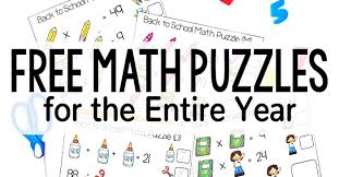 Croc 4th grade science game on scientific names of organisms. Free Math Puzzles For The Entire Year Seasonal And Holiday Themes