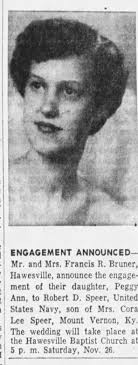 Marriage of Peggy Ann