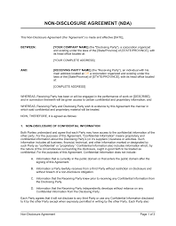 It was released on july 9, 2021, through interscope and darkroom records, as the fifth single from her second studio album, happier than ever (2021). Non Disclosure Agreement Nda Template By Business In A Box