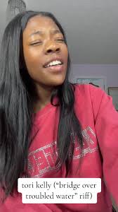 finally doing this trend after 2 months #bridgeovertroubledwater #torikelly  #riff #laymedownchallenge