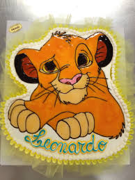 Simba Cake Lion King Cakes Safari Party Disney Cakes