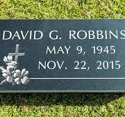 Custom Single Grave Marker Portfolio — Brown Memorials