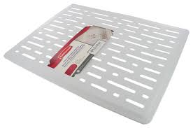 rubbermaid small white sink mat