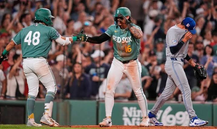 Seigler has first 4-hit game as Red Sox beat Blue Jays 6-4