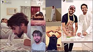 سنابات سعد الكلثم وهو يطبخ مقابله مع امه فعاليات الحجر المنزلي youtube