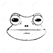 Figure Cute Frog Head Wild Animal Vector Illustration Royalty Free Cliparts Vectors And Stock Illustration Image 89046780 Camouflage is a common defensive mechanism in frogs. figure cute frog head wild animal vector illustration