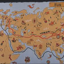 The silk road (丝绸之路 sī chóu zhī lù), also known as the silk route, is not a single road, but a network of historical trade routes across asia from china to europe. The Ancient Silk Road Is Back In Business As New Train Connects China To Tehran The Verge