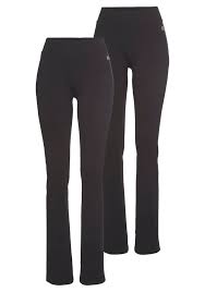 Das hochfunktionelle material der leggings transportiert den schweiß nach außen. H I S Jazzpants Spar Set 2er Pack Jazzpants In Bootcut Form Online Kaufen Otto