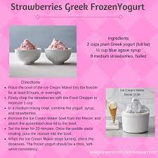 Ice Cream Maker Pampered Chef Ice Cream Maker Recipe Ice Cream Maker Recipes Healthy Ice Cream Maker Recipes