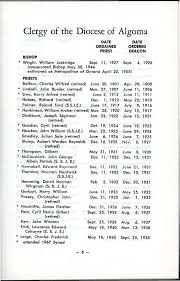 ALGOMA SYNOD JOURNAL