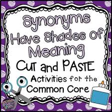 Winter adjectives worksheet activity | shades of meaning. Shades Of Meaning Worksheets Synonyms Worksheets By Second Grade Smiles