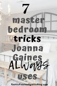 Maybe you would like to learn more about one of these? 7 Master Bedroom Tricks Joanna Gaines Always Uses Fixer Upper Bedrooms Master Bedroom Wall Decor Joanna Gaines Bedroom