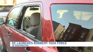 WJLA news van burglarized at anti-robbery press conference