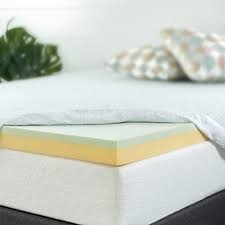 Zinus 4 Inch Green Tea Memory Foam Mattress Topper Green Tea Amp Charcoal Infused For Fres In 2020 Memory Foam Mattress Topper Foam Mattress Topper Mattress Topper