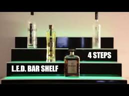 A wide variety of back bar shelves options are available to you Diy Lighted Bar Shelves Jessie Shiver Blog