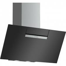 Bosch Hotte Decorative Inclinee 80cm 669m3 H Noir Dwk87em60 Serie 2 Vente Petit Electromenager Et Gros Electromenager