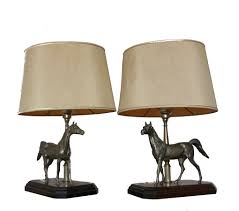 There are many color and styles to choose from. Pair Of Charming Sculptural Horse Lamps 1970s 77076