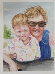 My First portrait of 2016 all done the gorgess Chris Hemsworth..