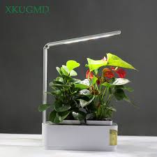 Using your smart phone, you can connect one or unlimited led grow lights at same time,. Hydroponics Seed Starting Led Grow Light Hydroponic Growing Flower Pot Desk Lamp Garden Plants Smart Herb Home Garden