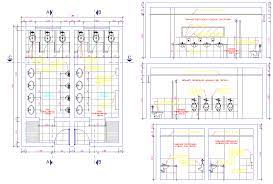 Public Toilet Project Detail Dwg File - Cadbull